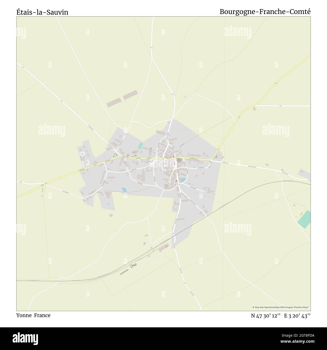 Topographical Map 2528da Cullinan Étais-La-Sauvin, Yonne, France, Bourgogne-Franche-Comté, N 47 30' 12'', E 3  20' 43'', Map, Timeless Map Published In 2021. Travelers, Explorers And  Adventurers Like Florence Nightingale, David Livingstone, Ernest  Shackleton, Lewis And Clark