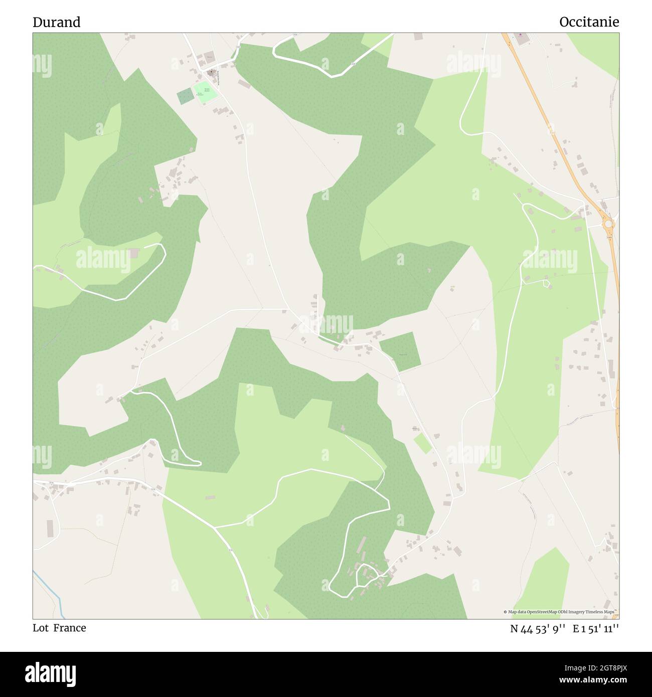 Map of durand hires stock photography and images Alamy