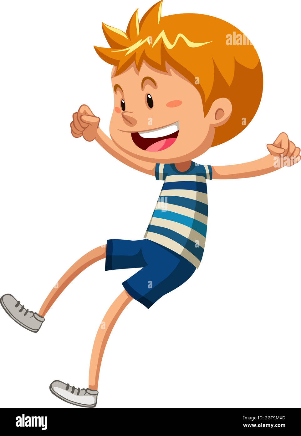 Boy with happy face Stock Vector Image & Art - Alamy