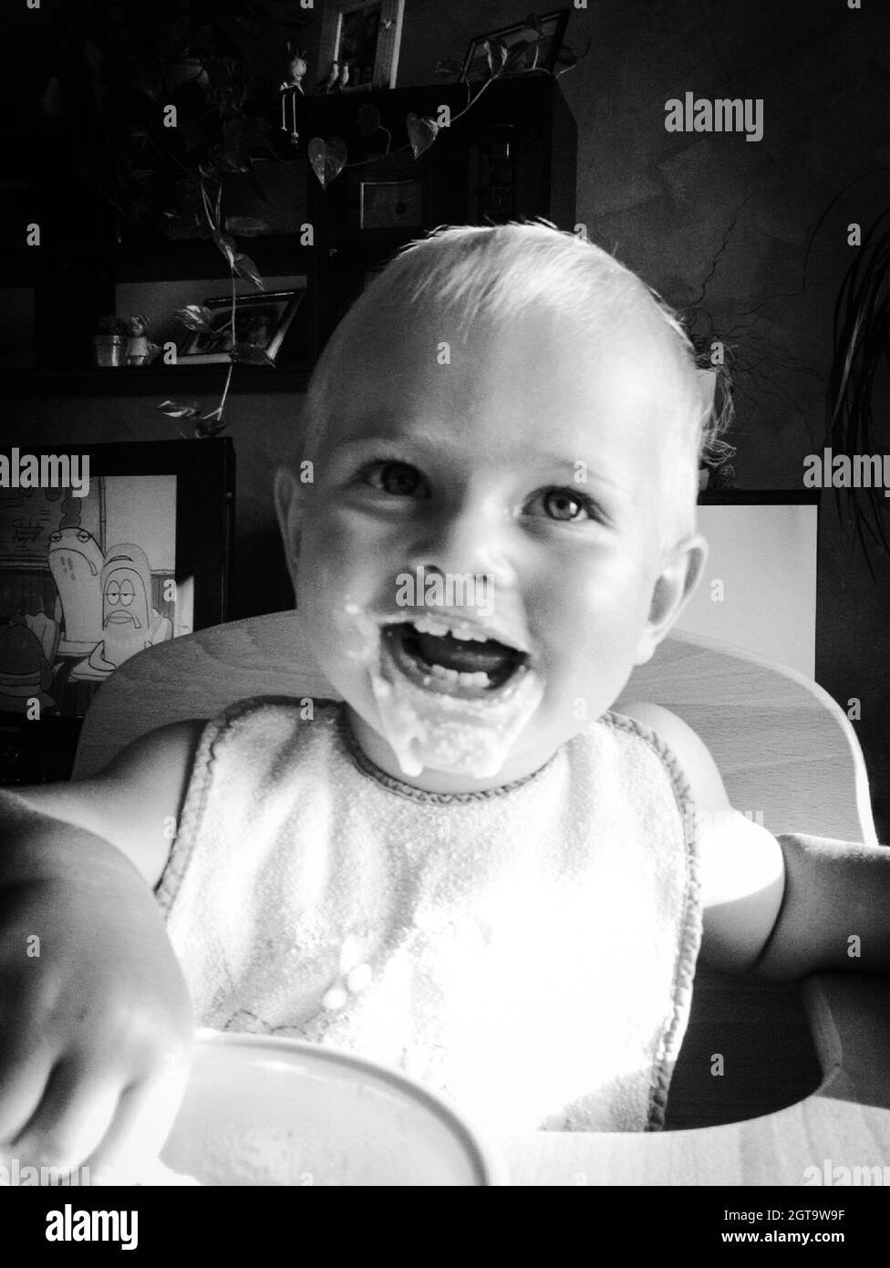 Portrait Of Cute Baby Boy Stock Photo Alamy
