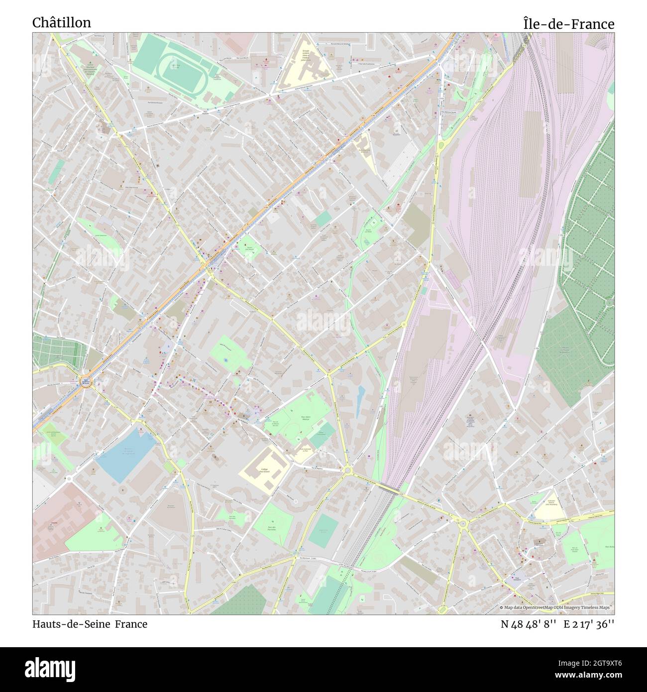 ASNIÈRES RUEIL-MALMAISON Nanterre Neuilly Courbevoie Hauts-de-Seine 1900 map 