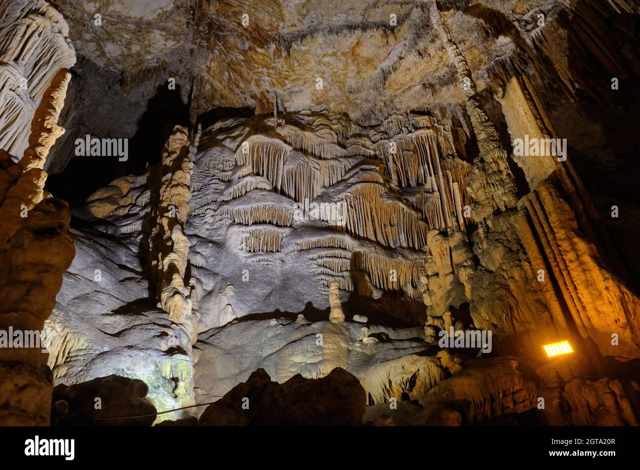 Interior Detail From Gilindire Cave (Aynaligol), Mersin, Turkey Stock Photo  - Alamy