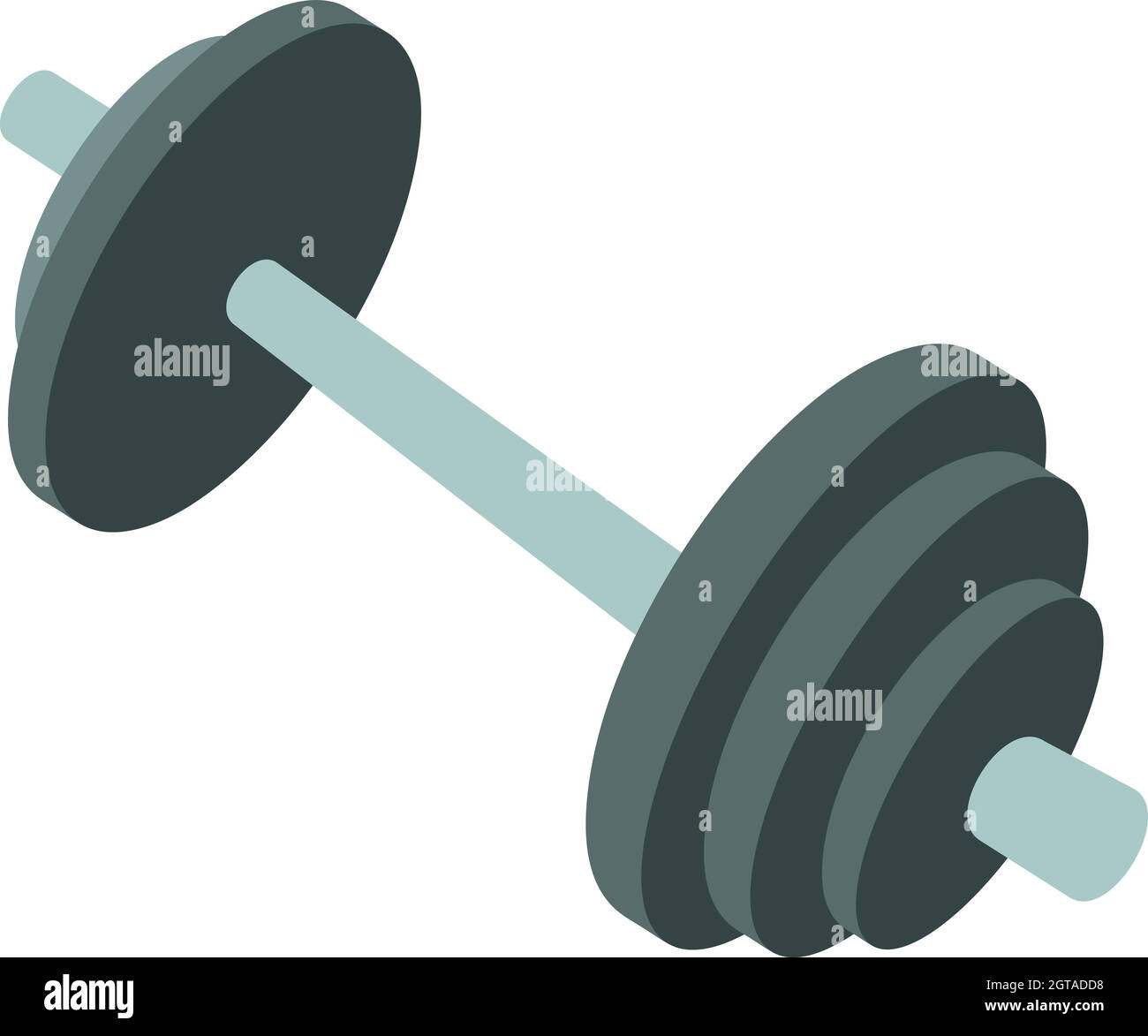 Barbell cartoon Stock Vector Images Alamy