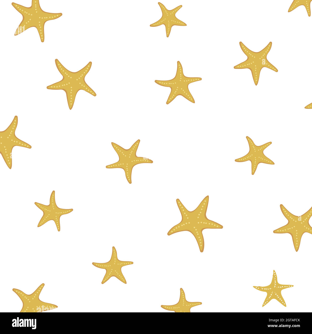 Starfish white illustration background Stock Vector Images - Alamy