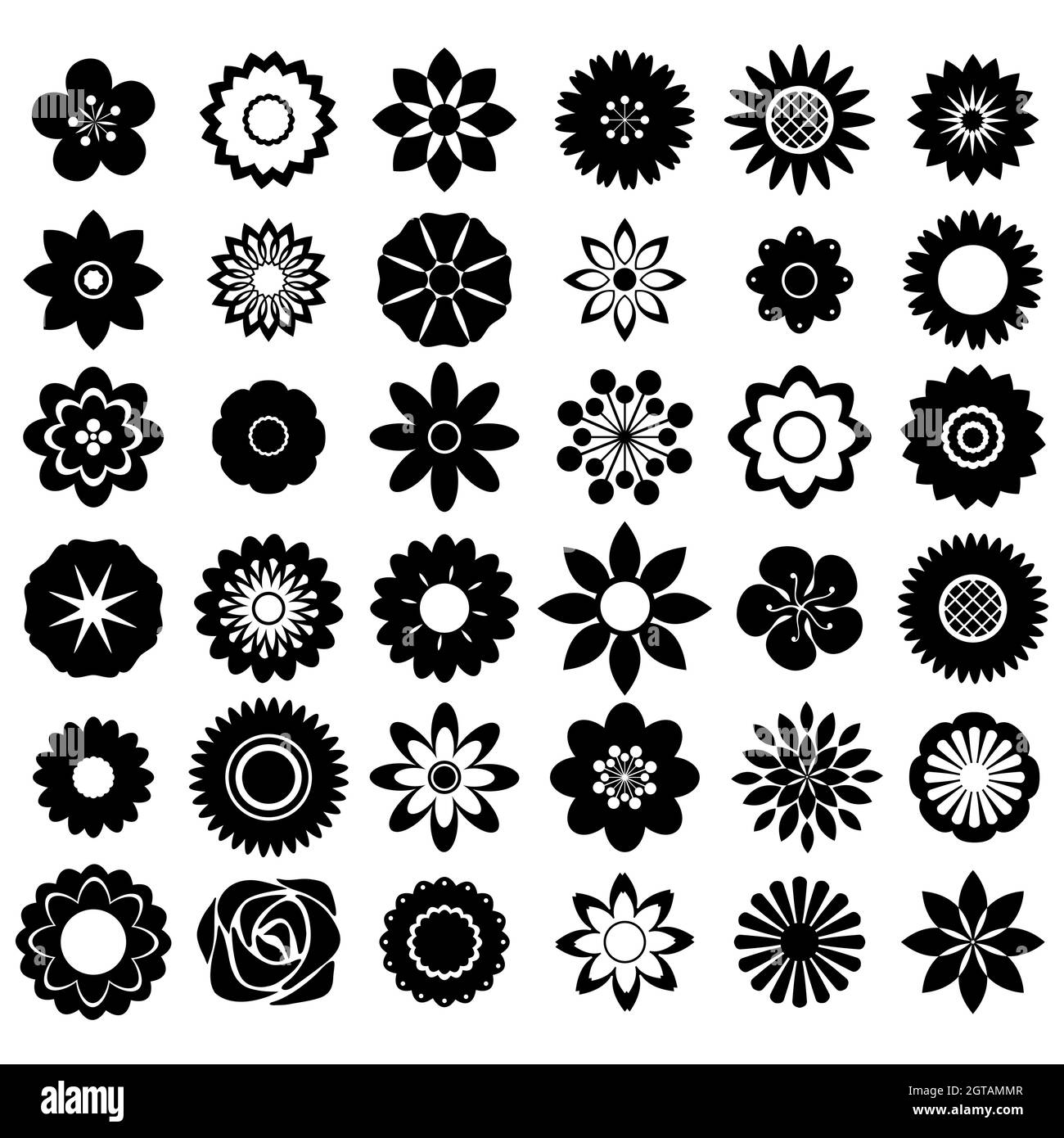 Black and white tiles Stock Vector Images - Alamy