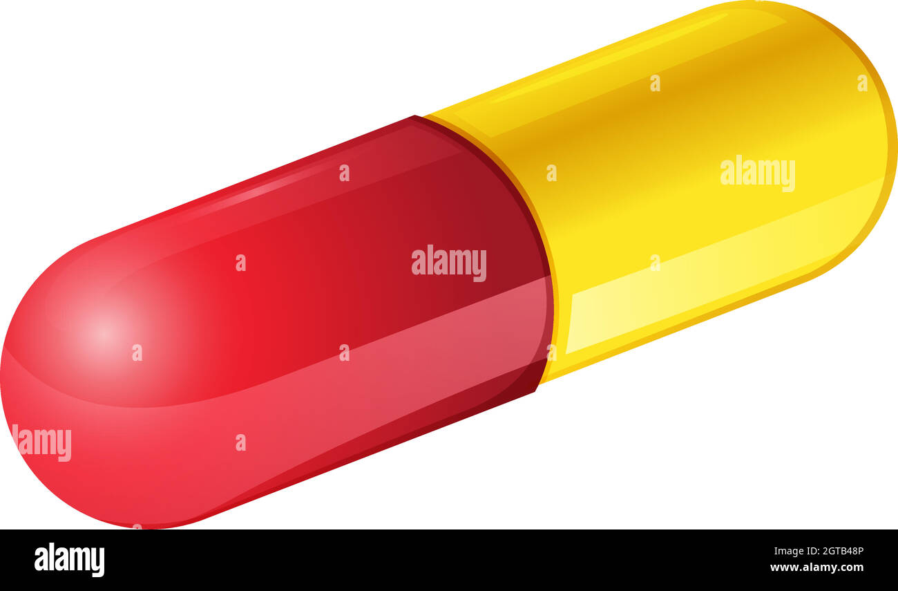 A capsule Stock Vector