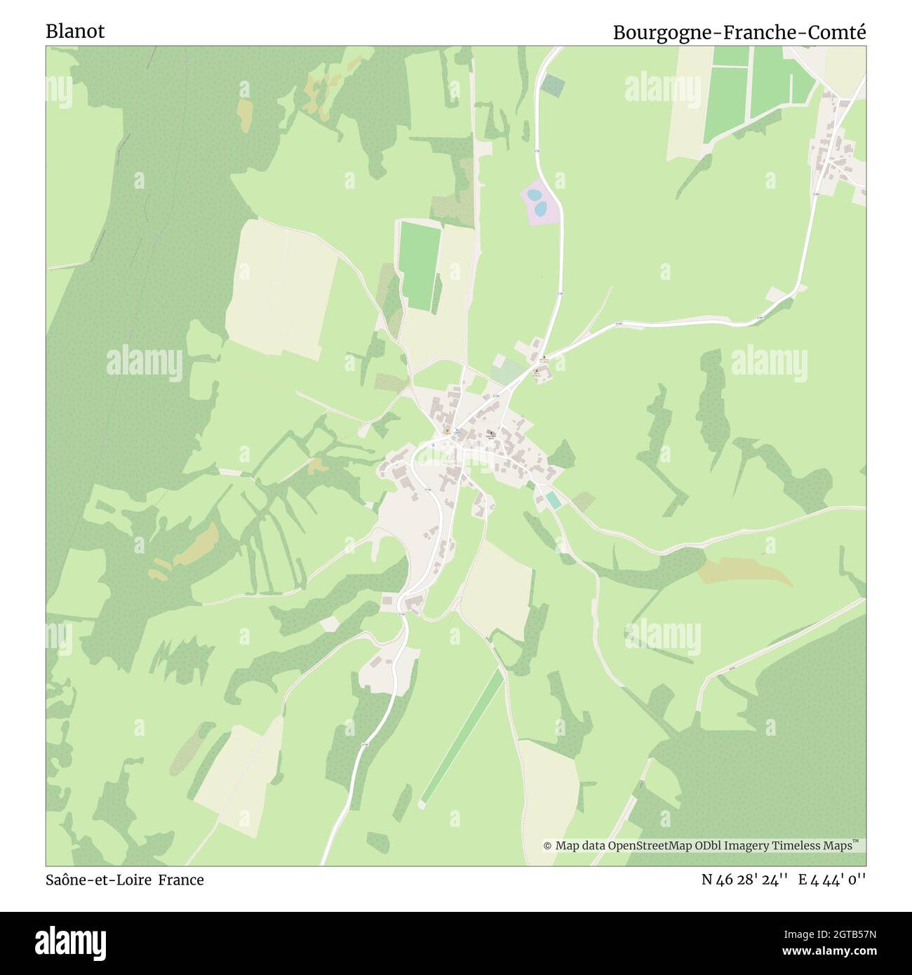 Saone Et Loire Map Blanot, Saône-Et-Loire, France, Bourgogne-Franche-Comté, N 46 28' 24'', E 4  44' 0'', Map, Timeless Map Published In 2021. Travelers, Explorers And  Adventurers Like Florence Nightingale, David Livingstone, Ernest  Shackleton, Lewis And Clark