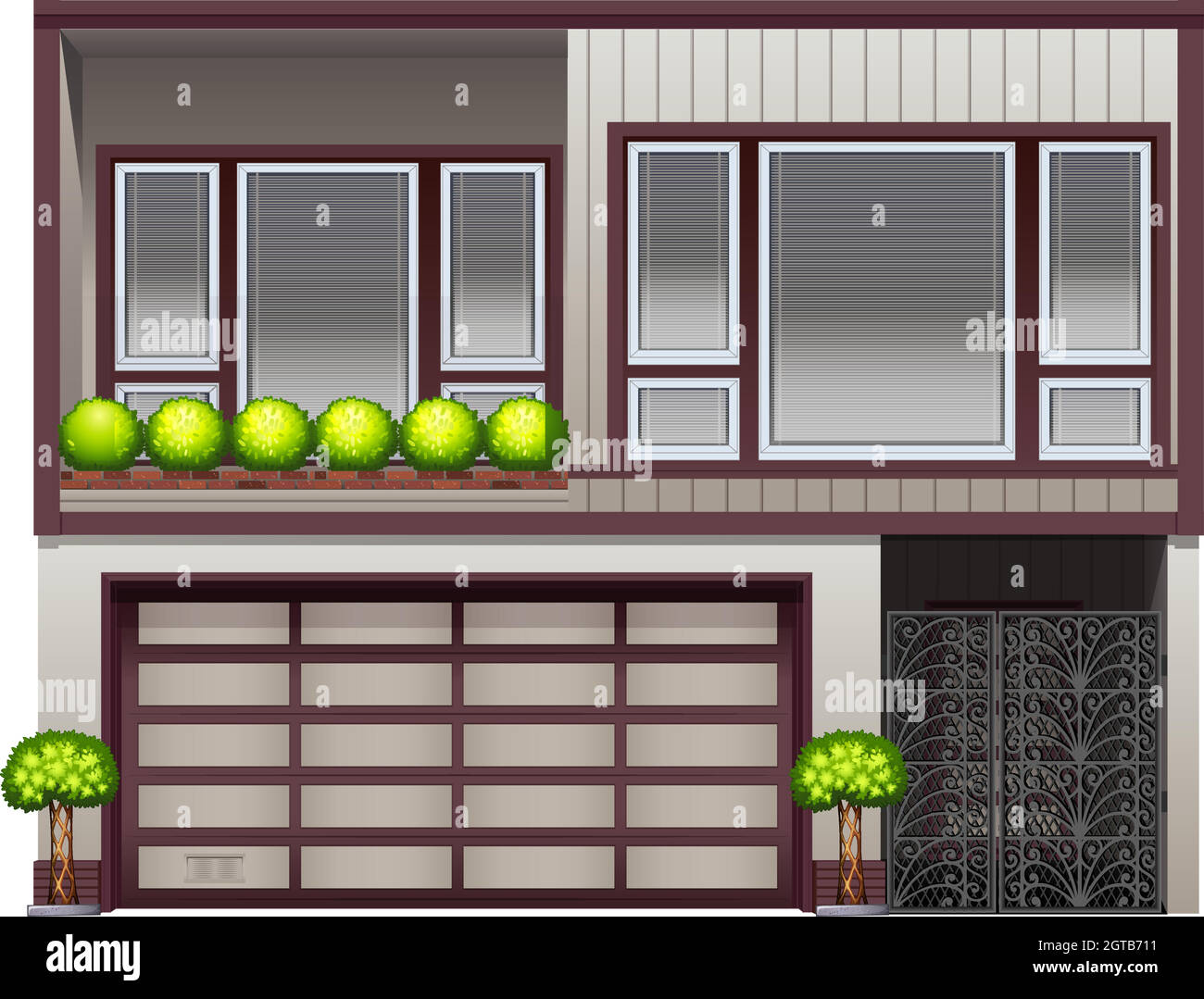 A commercial property Stock Vector Image & Art Alamy