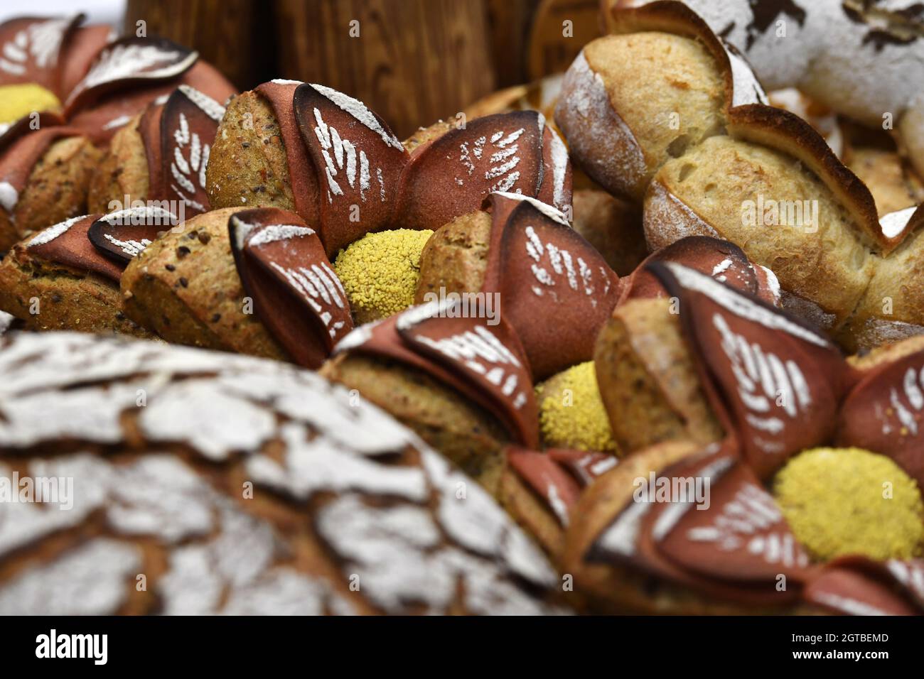 French bakery products - Lyon - France Stock Photo - Alamy