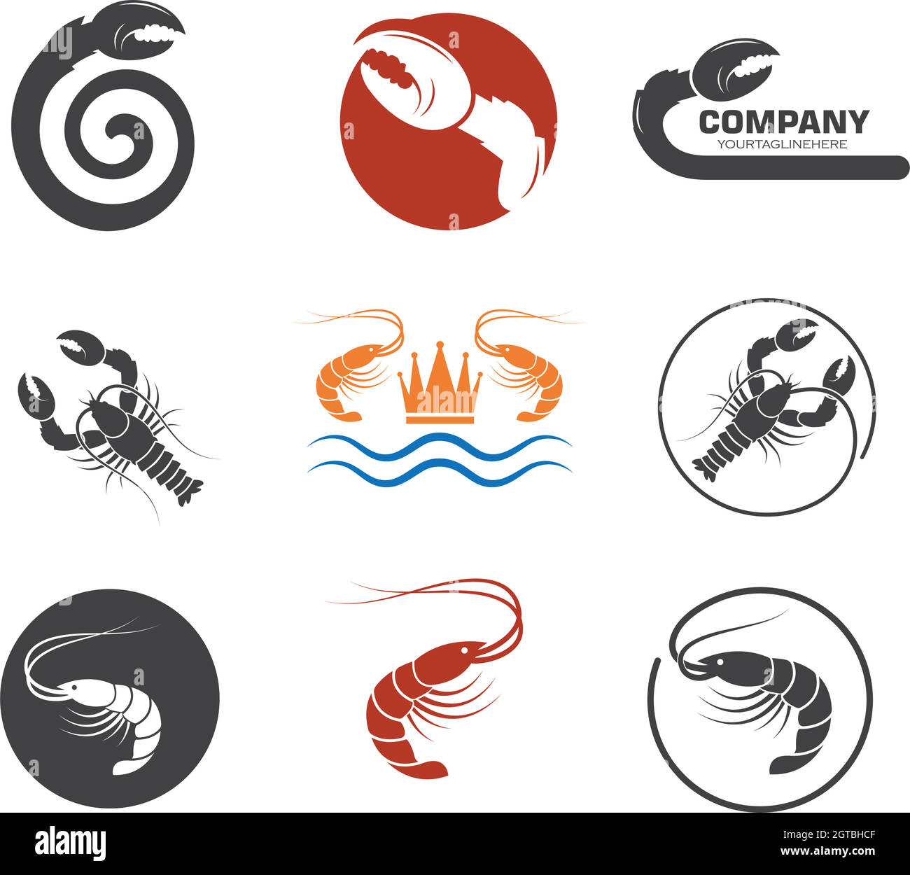 lobster icon vector illustration design Stock Vector