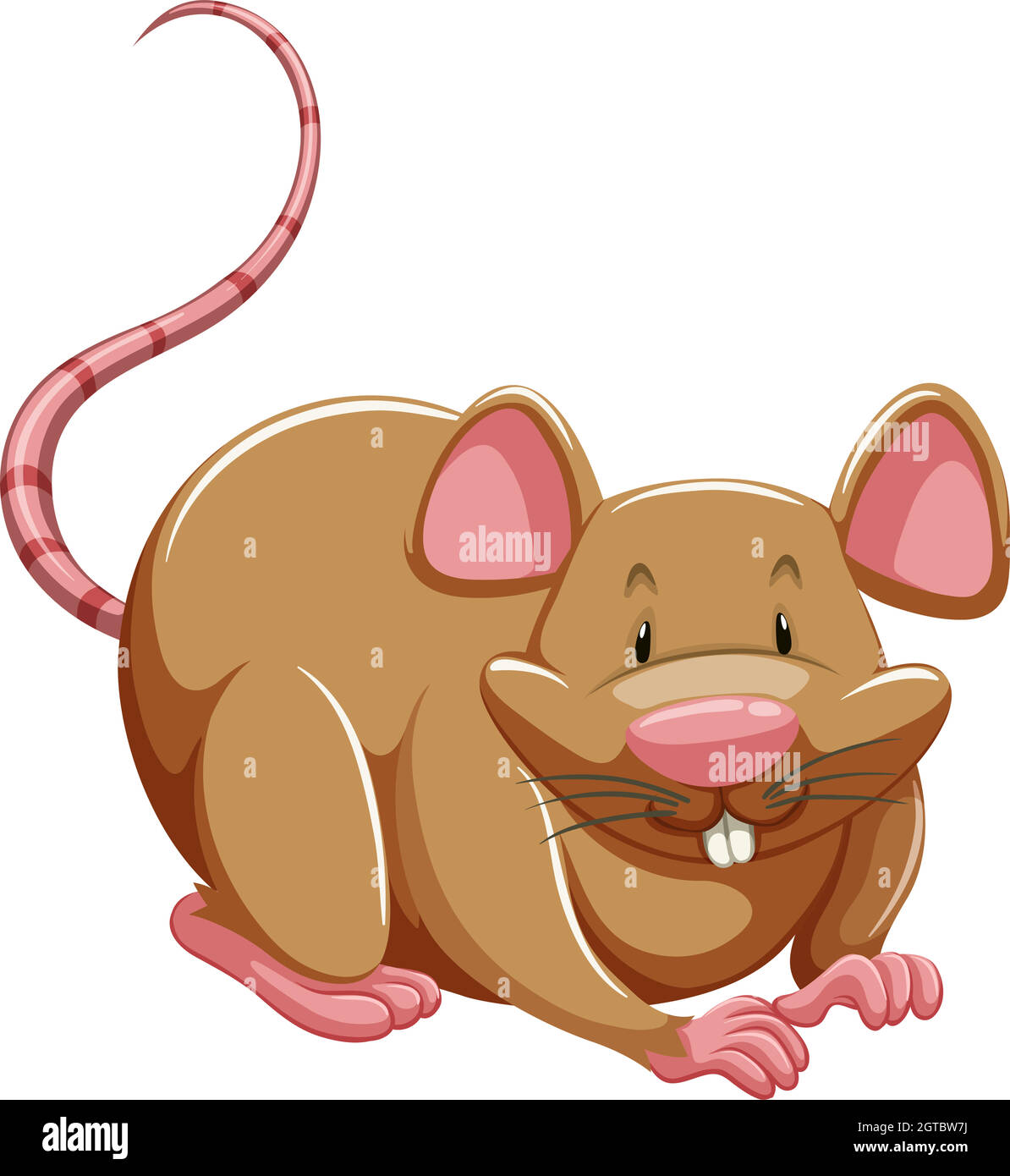 Teeth Rats Vector Brown teeth Stock Vector Images - Alamy