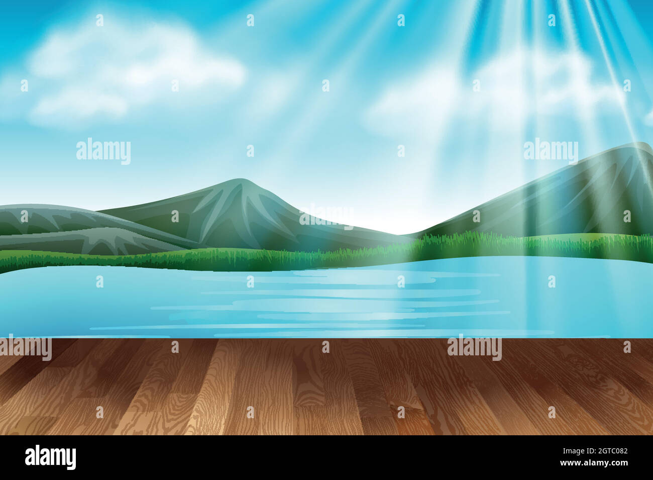 Background mountains Stock Vector Images - Alamy