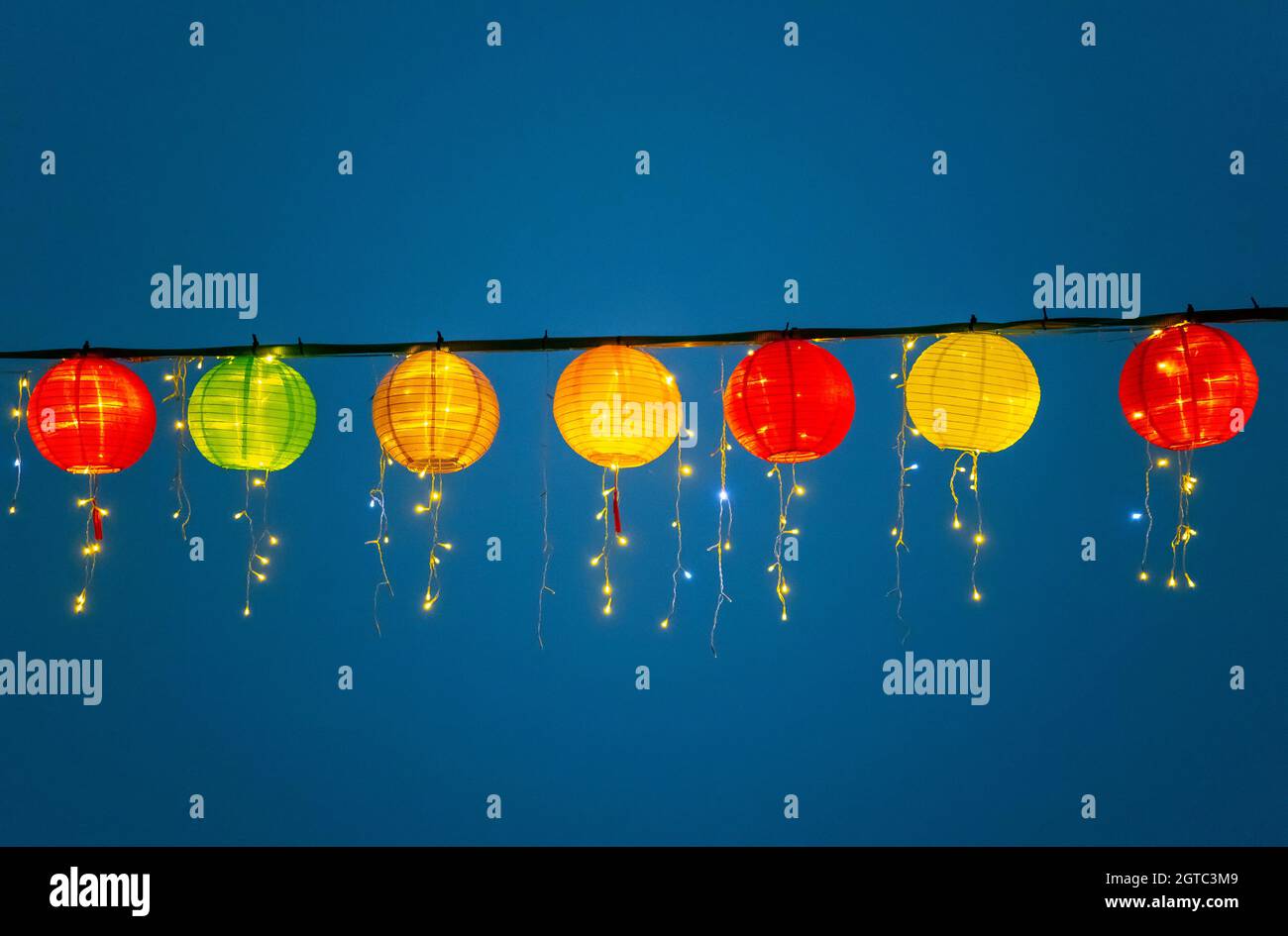 Lantern festival, Hong Kong, China Stock Photo Alamy