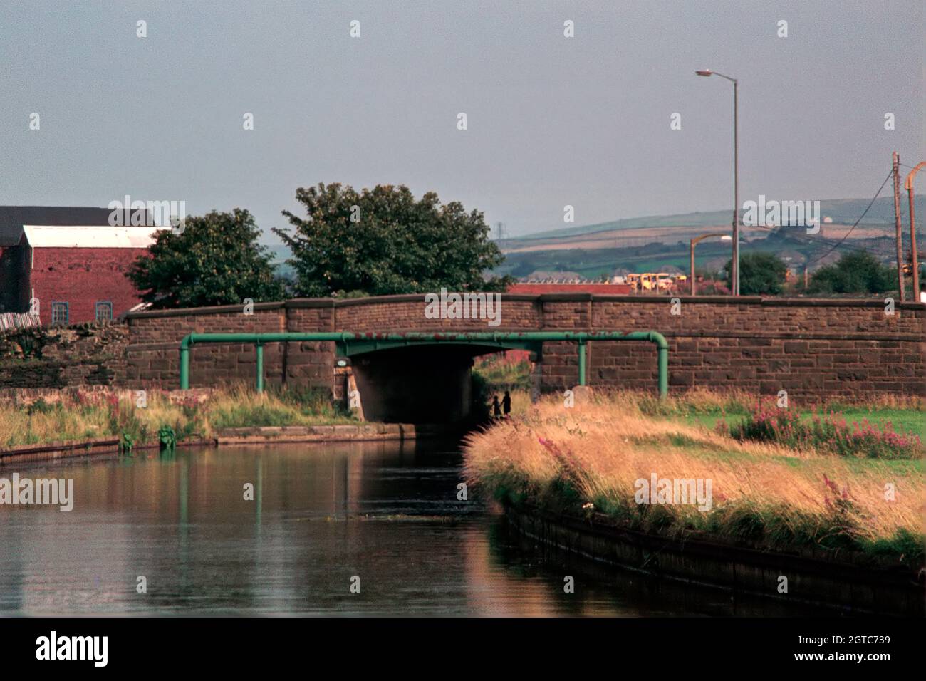 Canal near Huncoat, Accrington, Lancashire, England Stock Photo Alamy