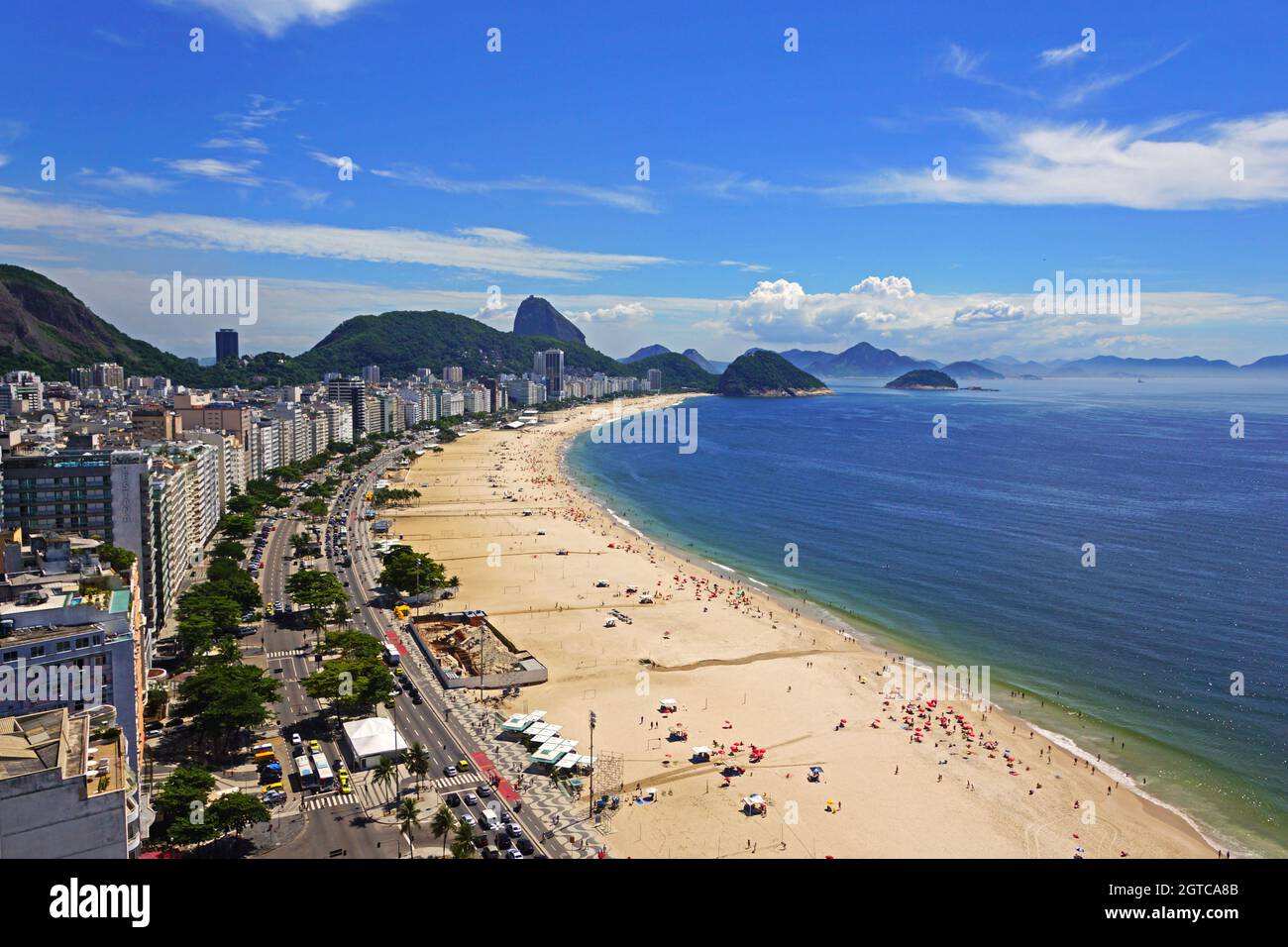 Rio De Janeiro Brazil Beach Landscape Stock Photo Alamy