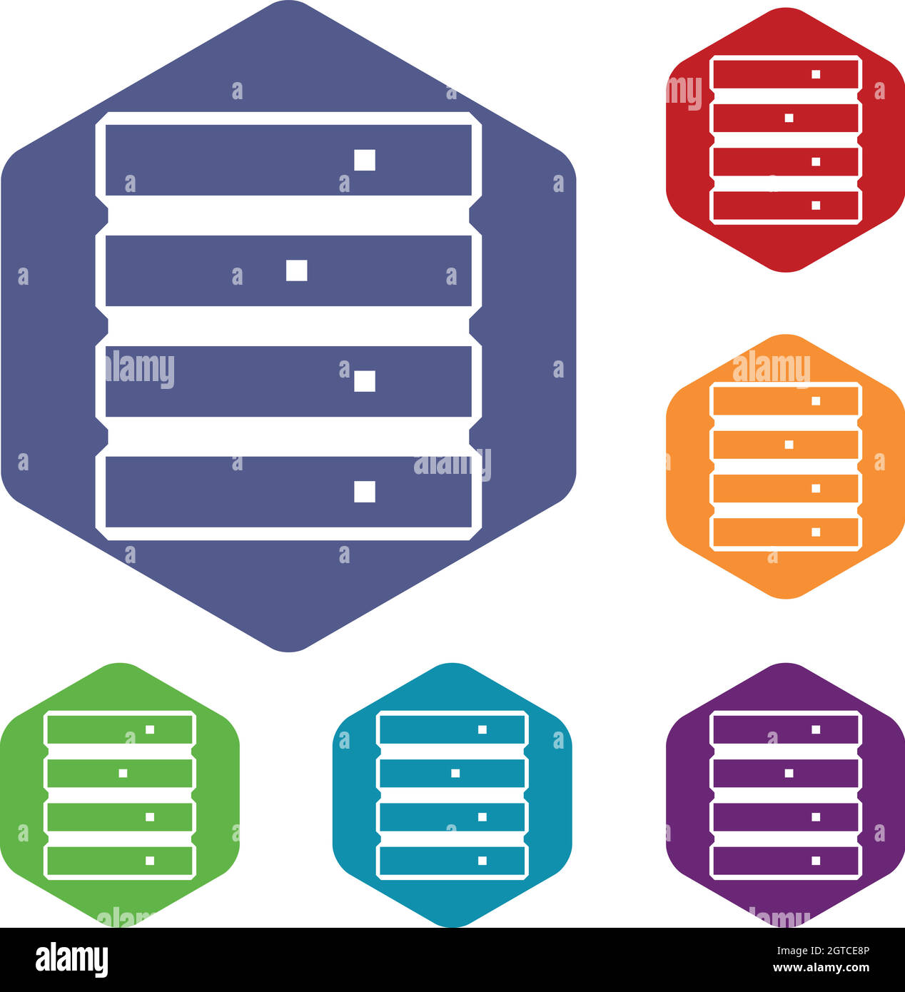 Database icons hi-res stock photography and images - Alamy