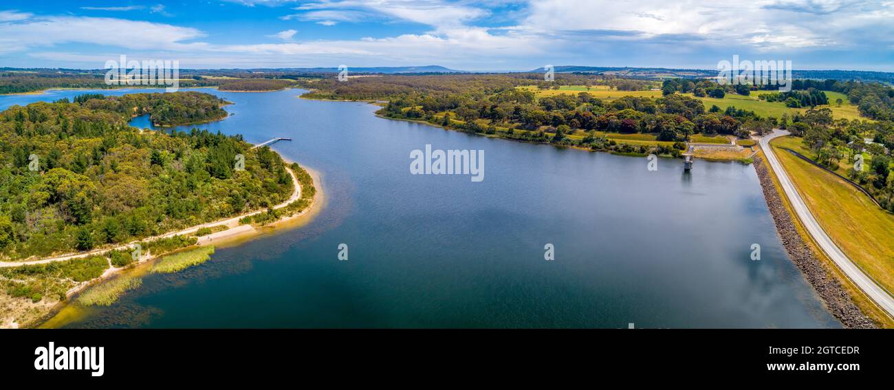 Devilbend Reservoir Lake On Mornington Peninsula, Victoria, Australia