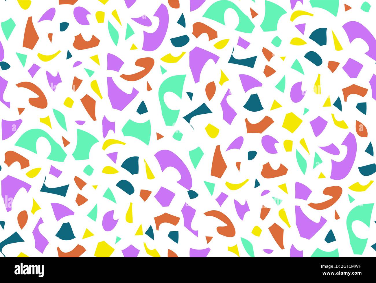 Abstract seamless background pattern hand drawn. Vintage Vector ...