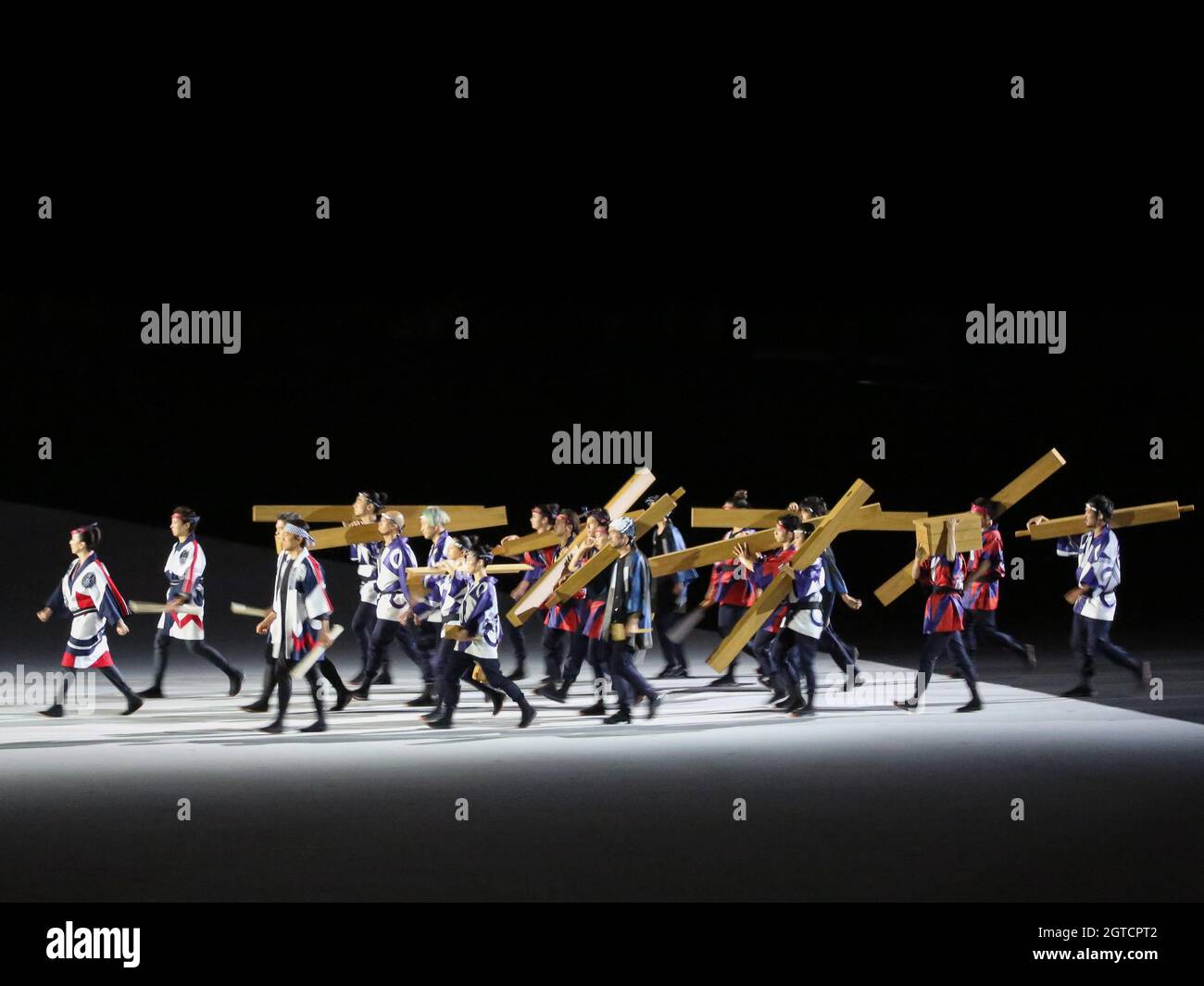 Tokyo olympics opening ceremony tap hires stock photography and images