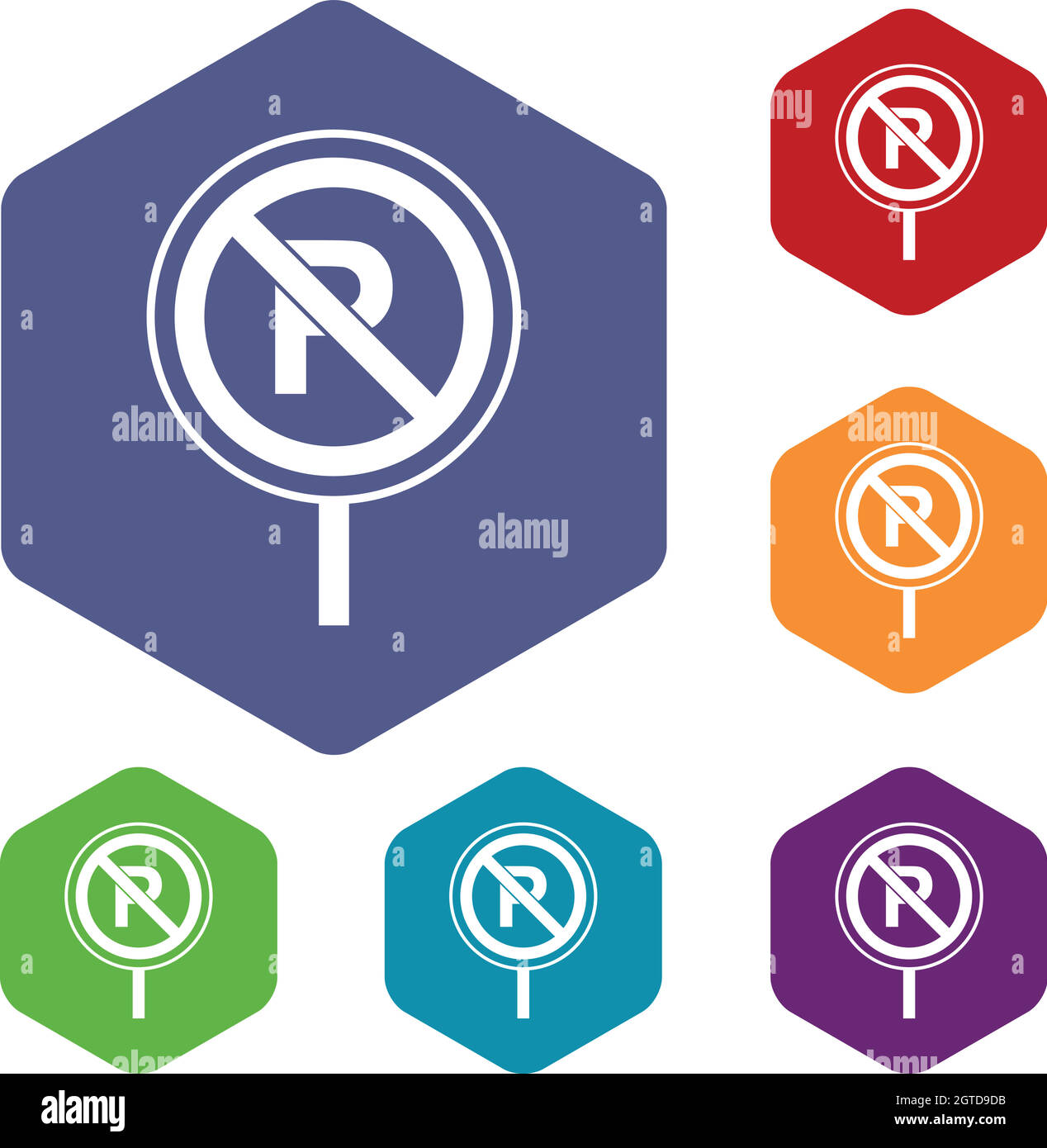 Parking sign board Stock Vector Images - Alamy