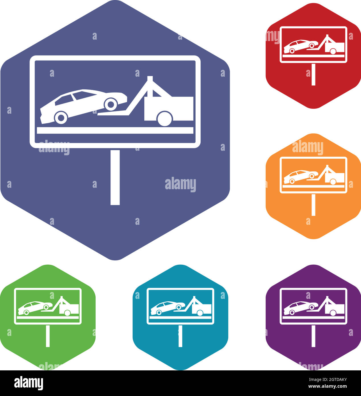 No parking sign Stock Vector Images - Alamy