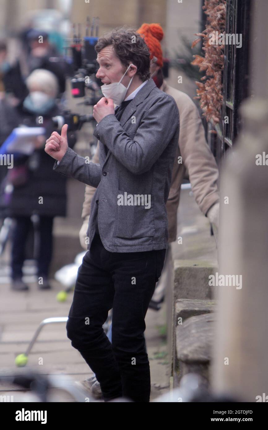 Endeavour TV Series 8 "Striker" Filming in Oxford sun 14/3/21 Oxford