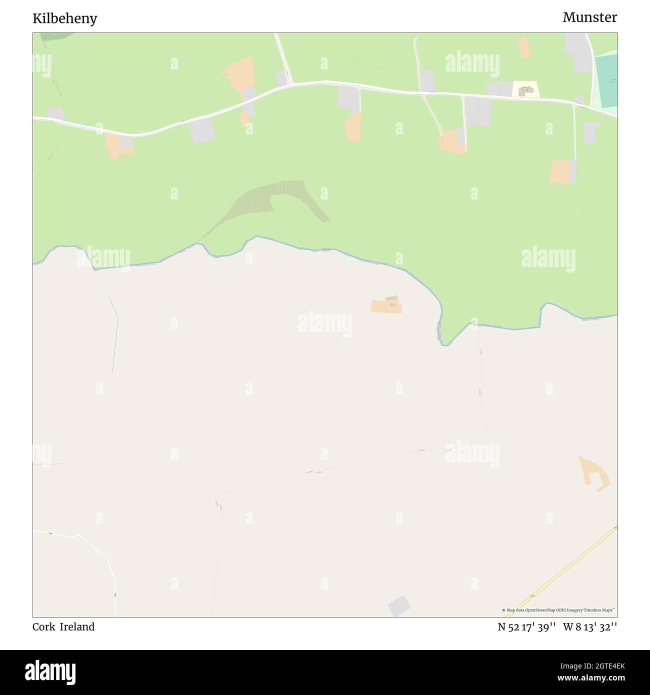 Kilbeheny, Cork, Ireland, Munster, N 52 17' 39'', W 8 13' 32'', map ...
