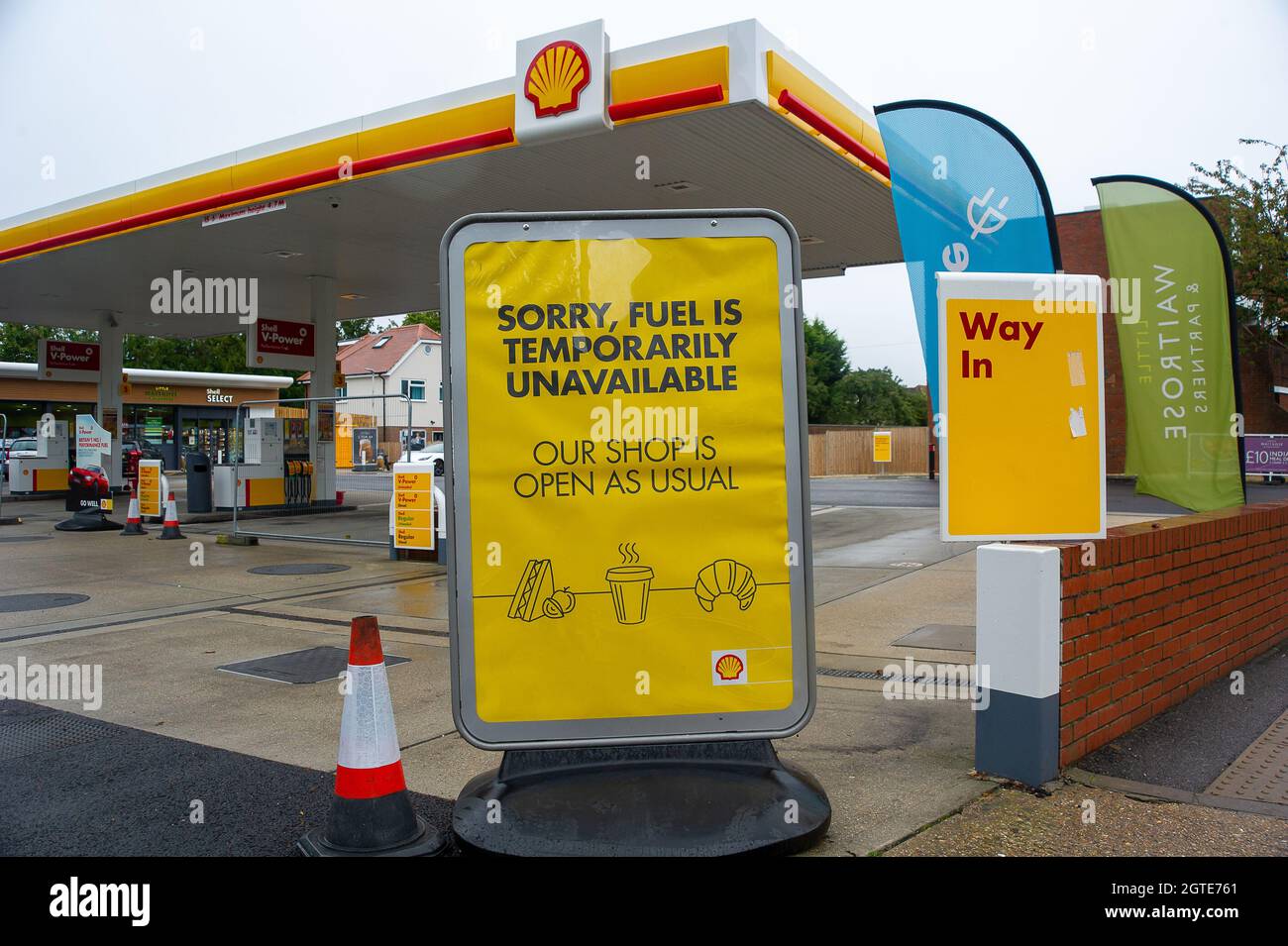 Petrol tanker following car hi-res stock photography and images - Alamy