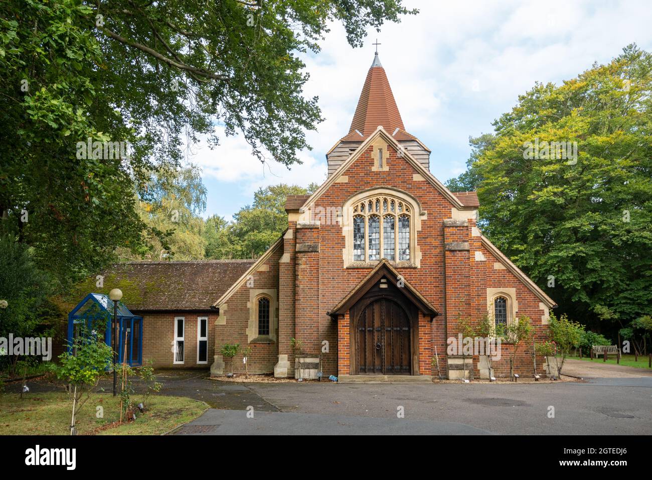 St Andrews Church, parish of Frimley Green and Mytchett, Surrey, England, UK Stock Photo