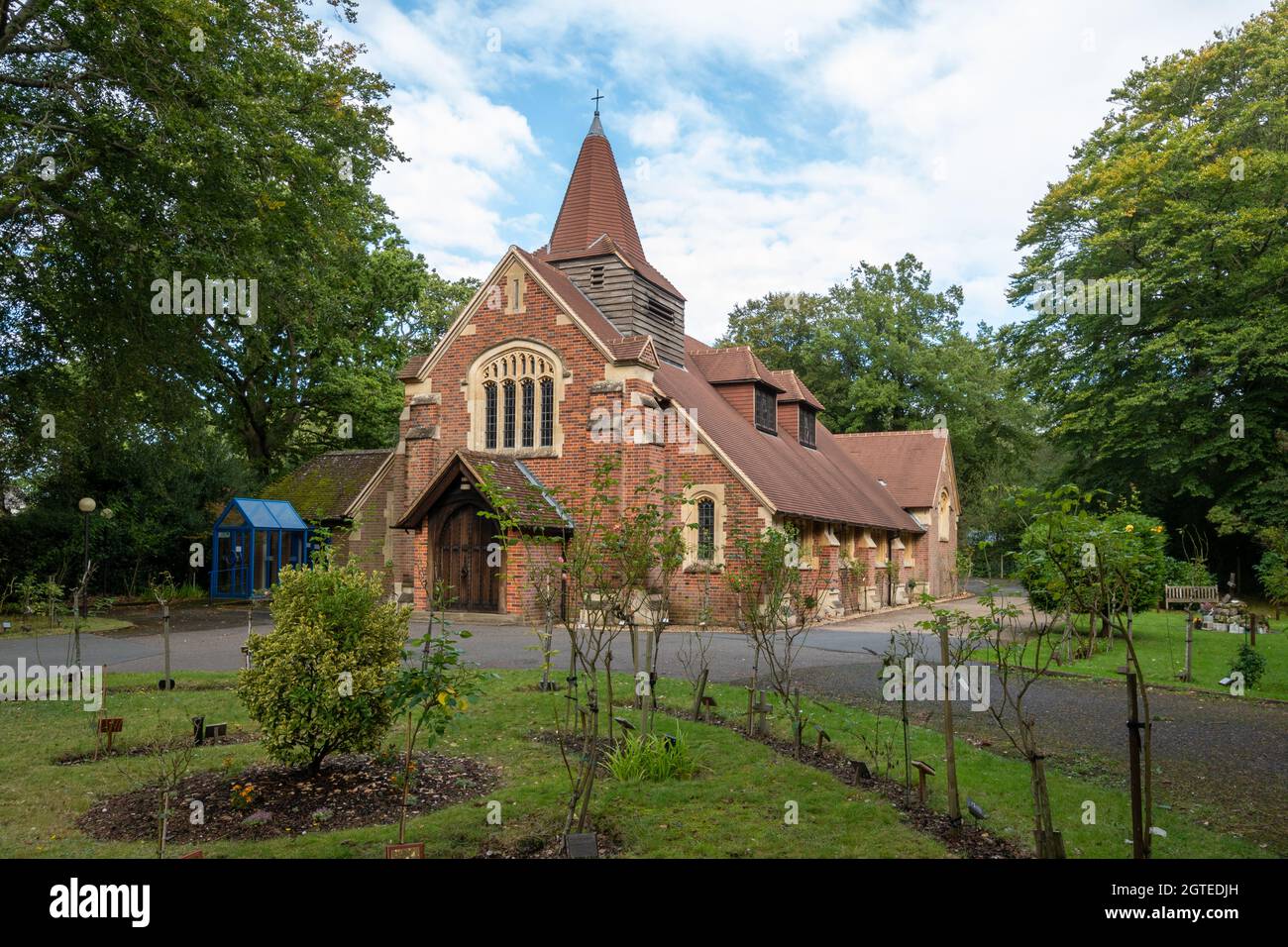 St Andrews Church, parish of Frimley Green and Mytchett, Surrey, England, UK Stock Photo