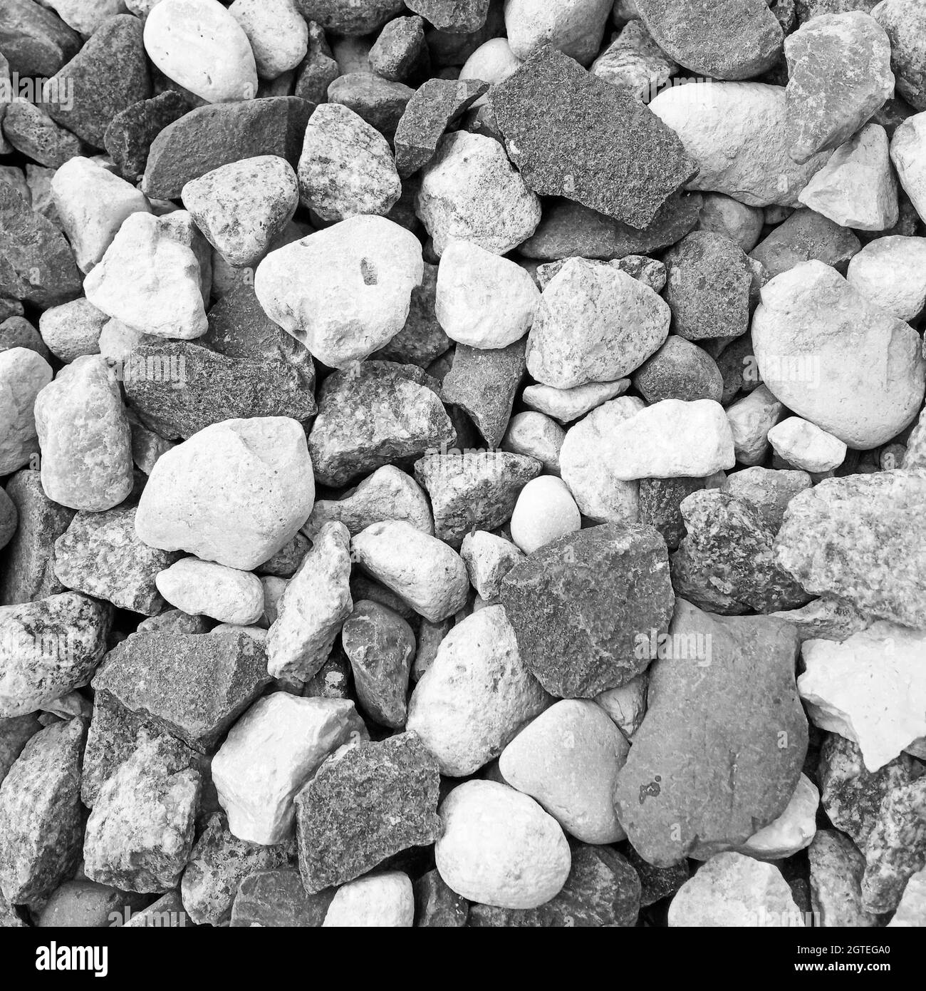 White stepping stones Black and White Stock Photos & Images - Alamy