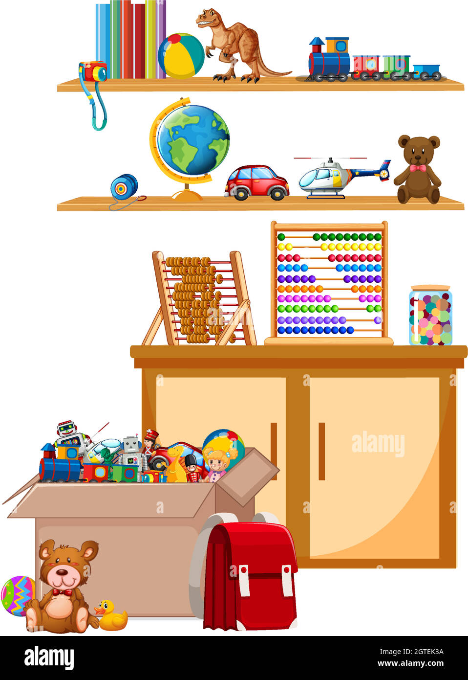 Bag on wheels Stock Vector Images Alamy