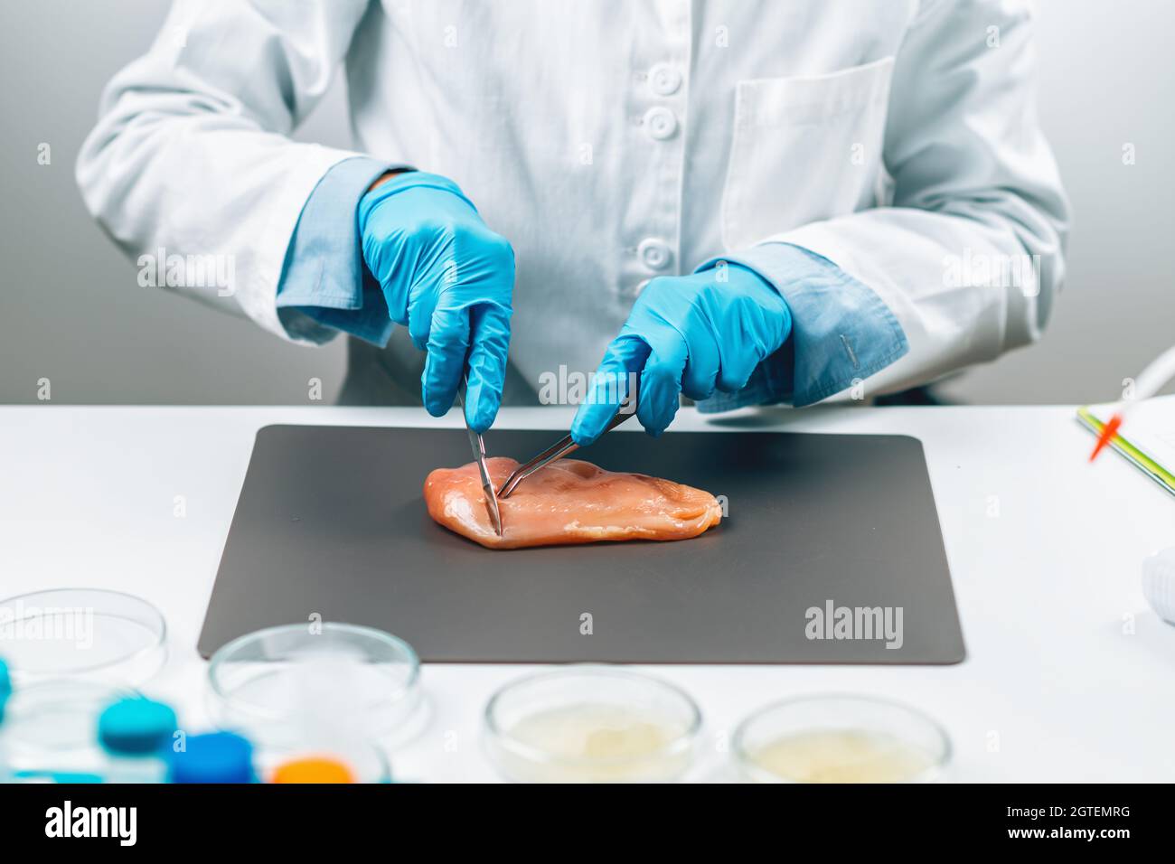 Food inspector meat hires stock photography and images Alamy