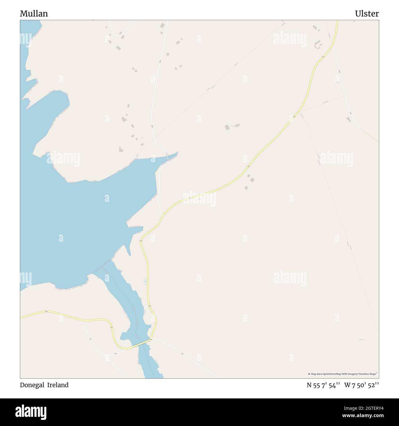 Map of mullan hires stock photography and images Alamy