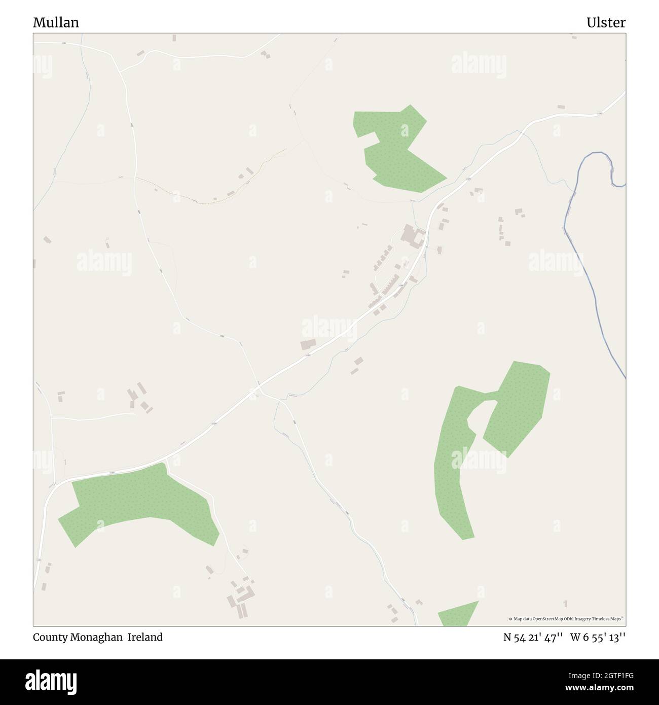 Map of mullan hires stock photography and images Alamy