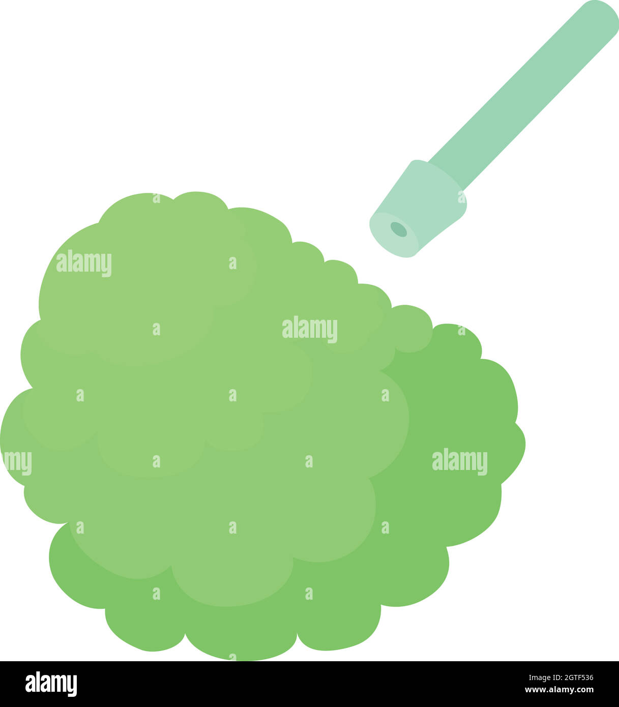 Disinfection icon, cartoon style Stock Vector