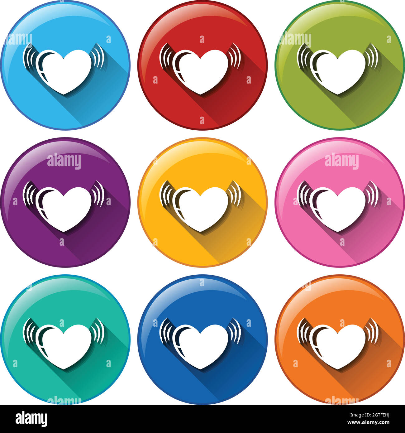 Medical icons circle hi-res stock photography and images - Alamy