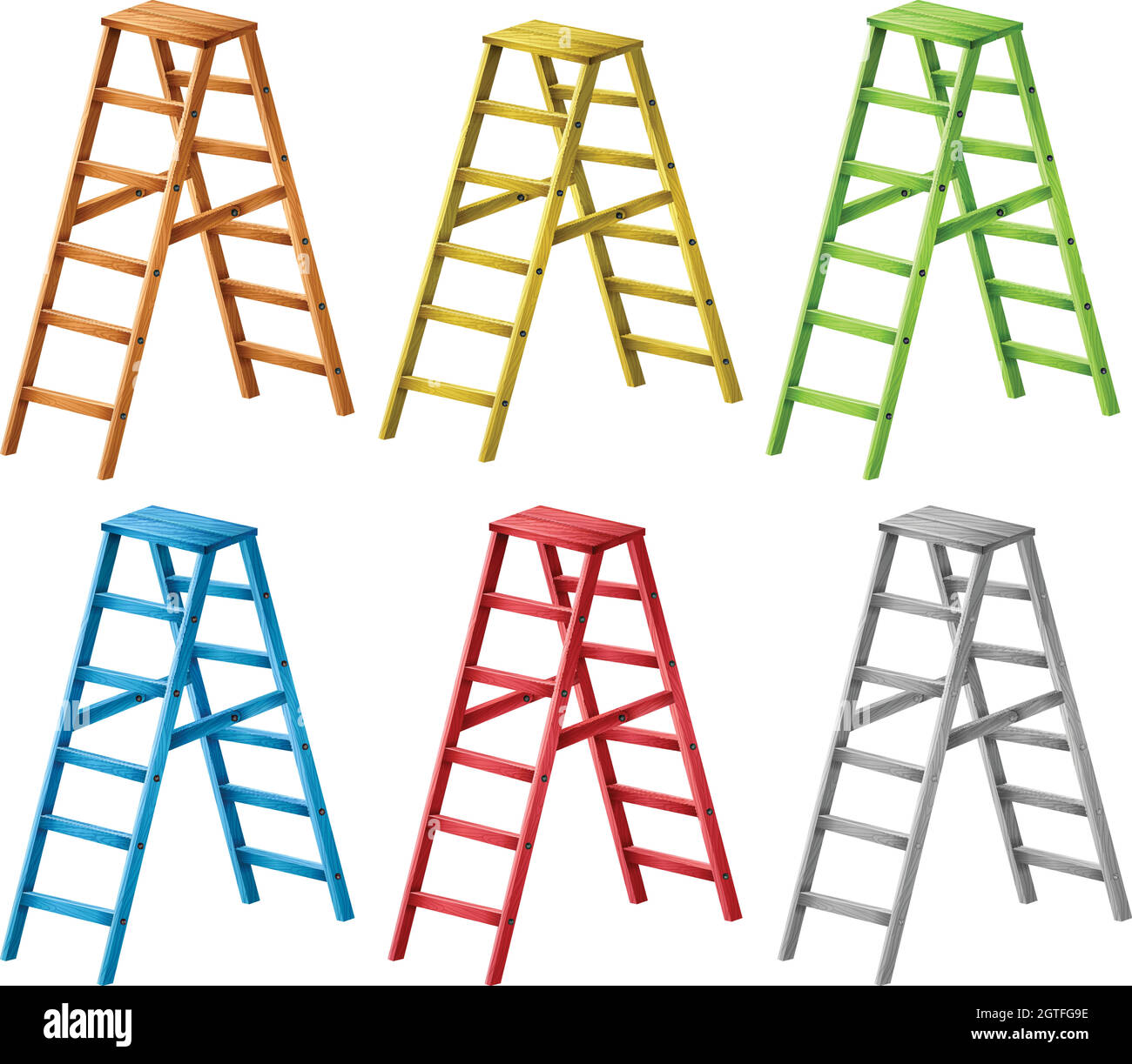 Steps ladders hi-res stock photography and images - Alamy