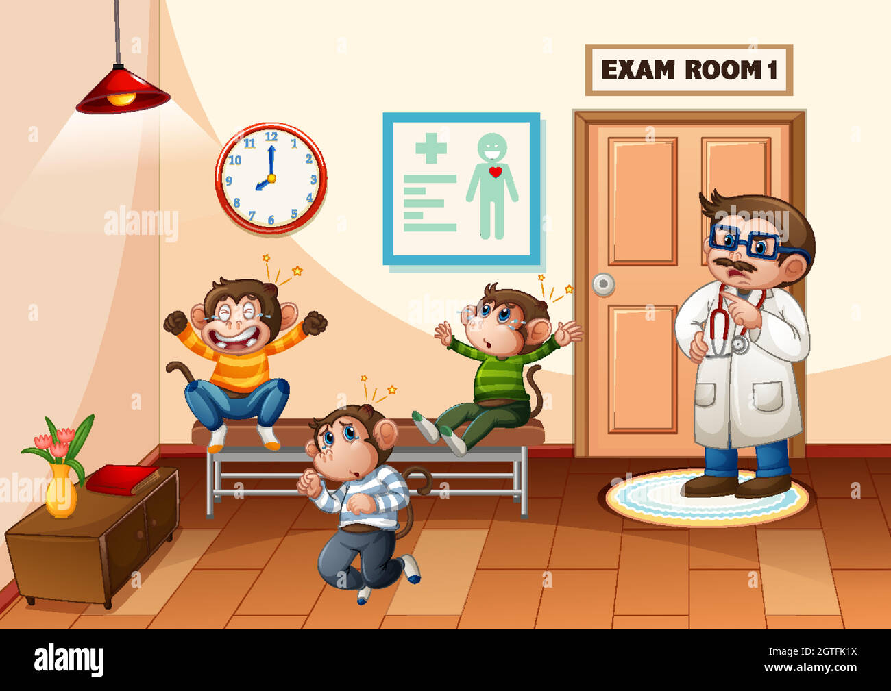 Activity room hospital Stock Vector Images - Alamy