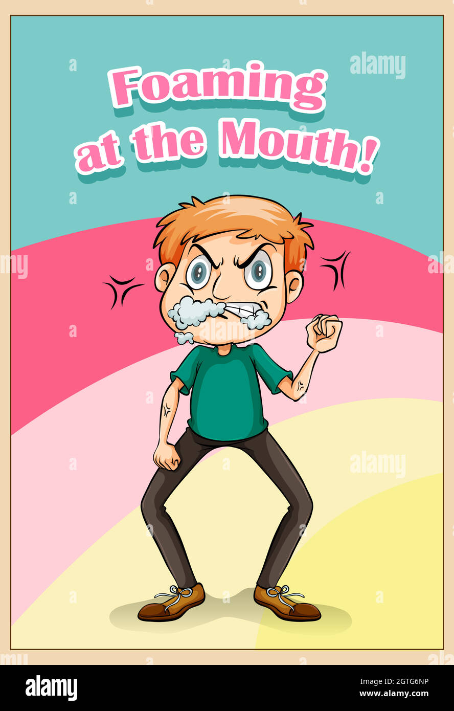 People Foaming At The Mouth