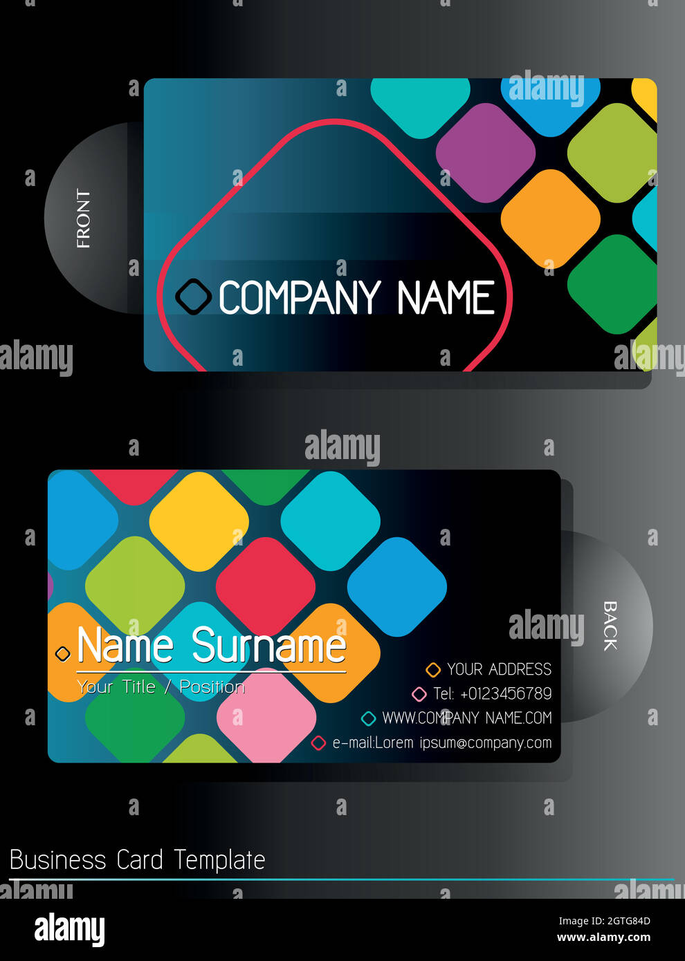 Card for business Stock Vector Images Alamy