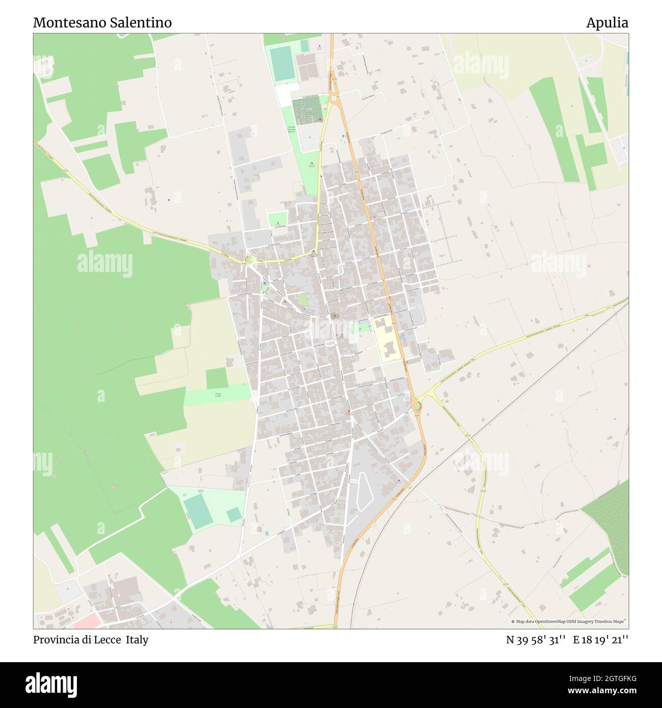 Map of montesano Cut Out Stock Images & Pictures Alamy