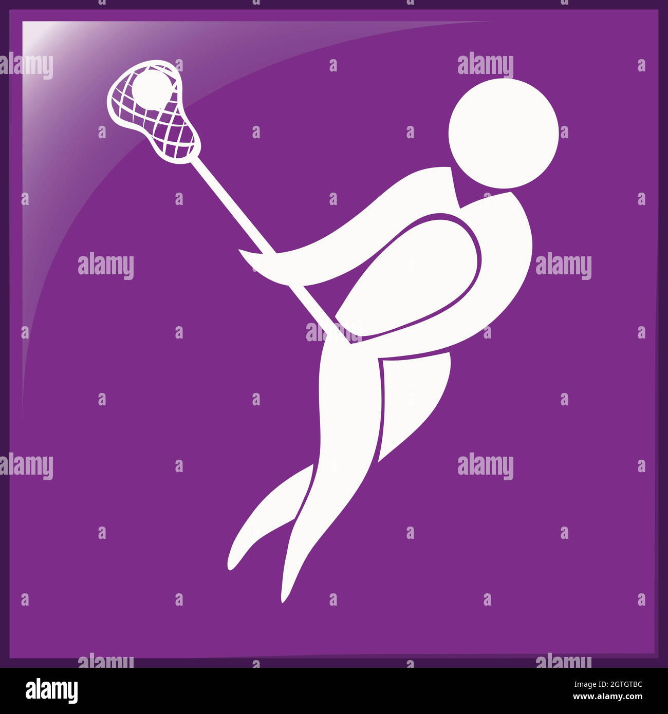 Logo design for lacrosse Stock Vector Image & Art Alamy