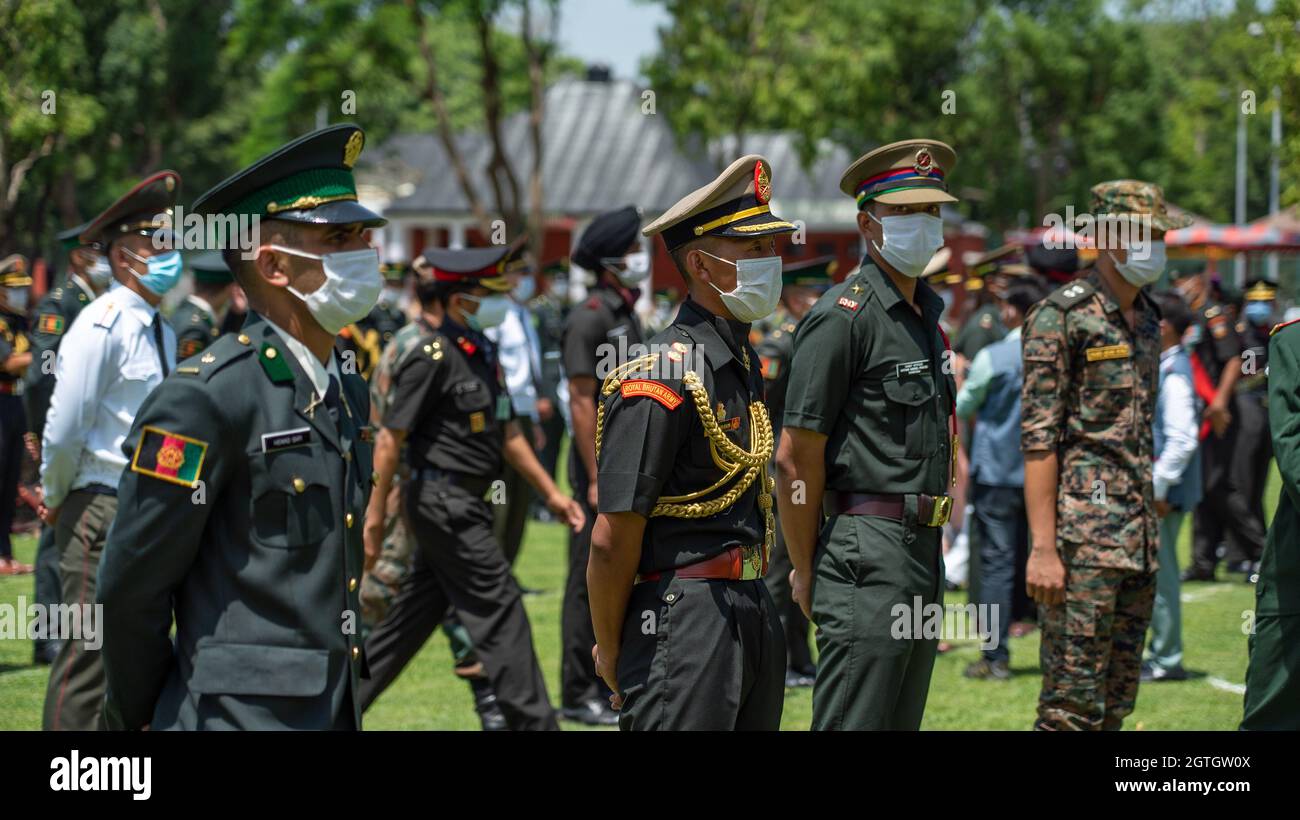 Dehradun, Uttarakhand India August 15, 2021. Indian army officer