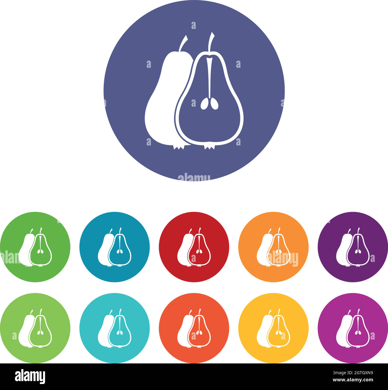 Isolated pear Stock Vector Images Alamy