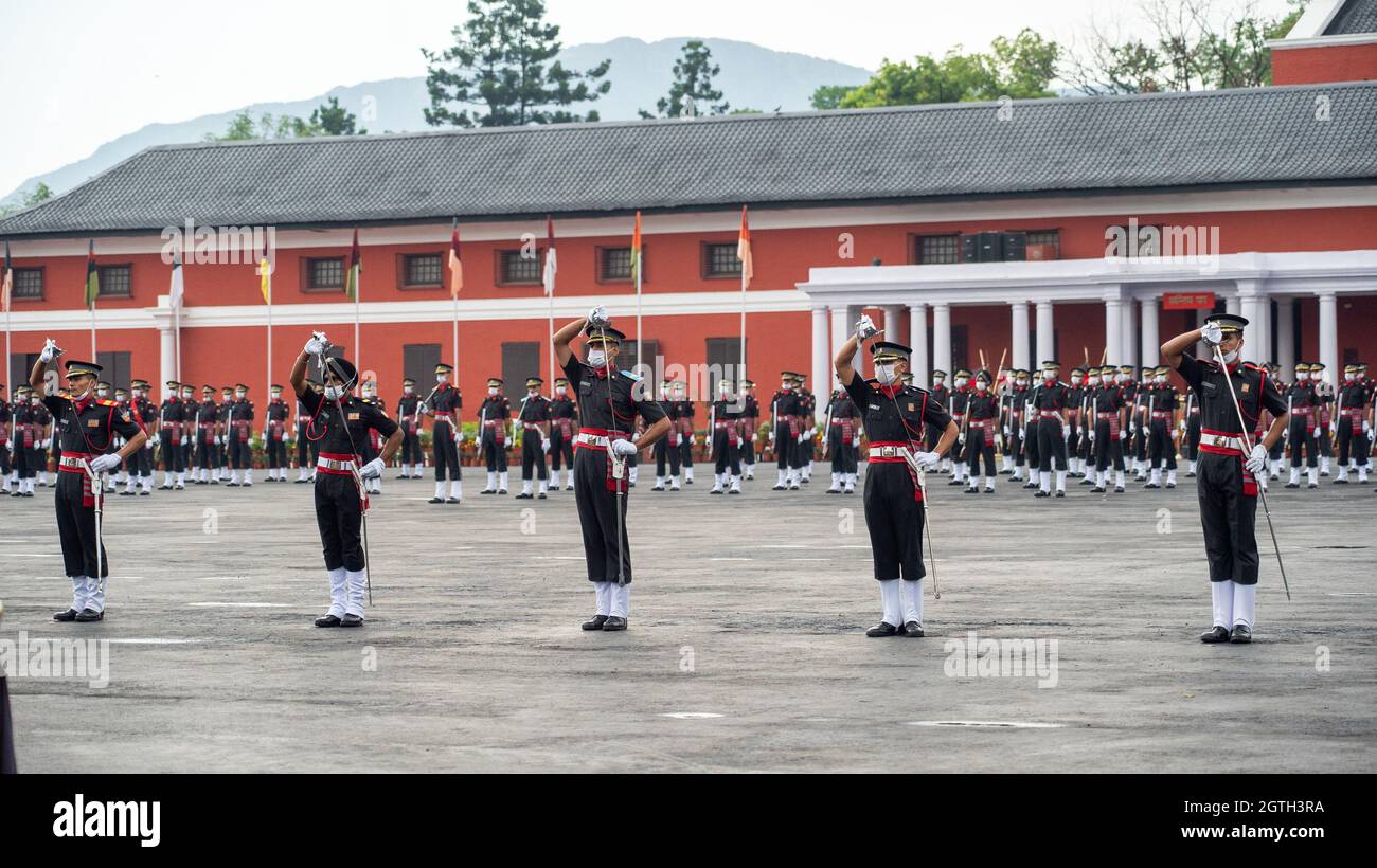 Dehradun, Uttarakhand India August 15, 2021. Indian army officer