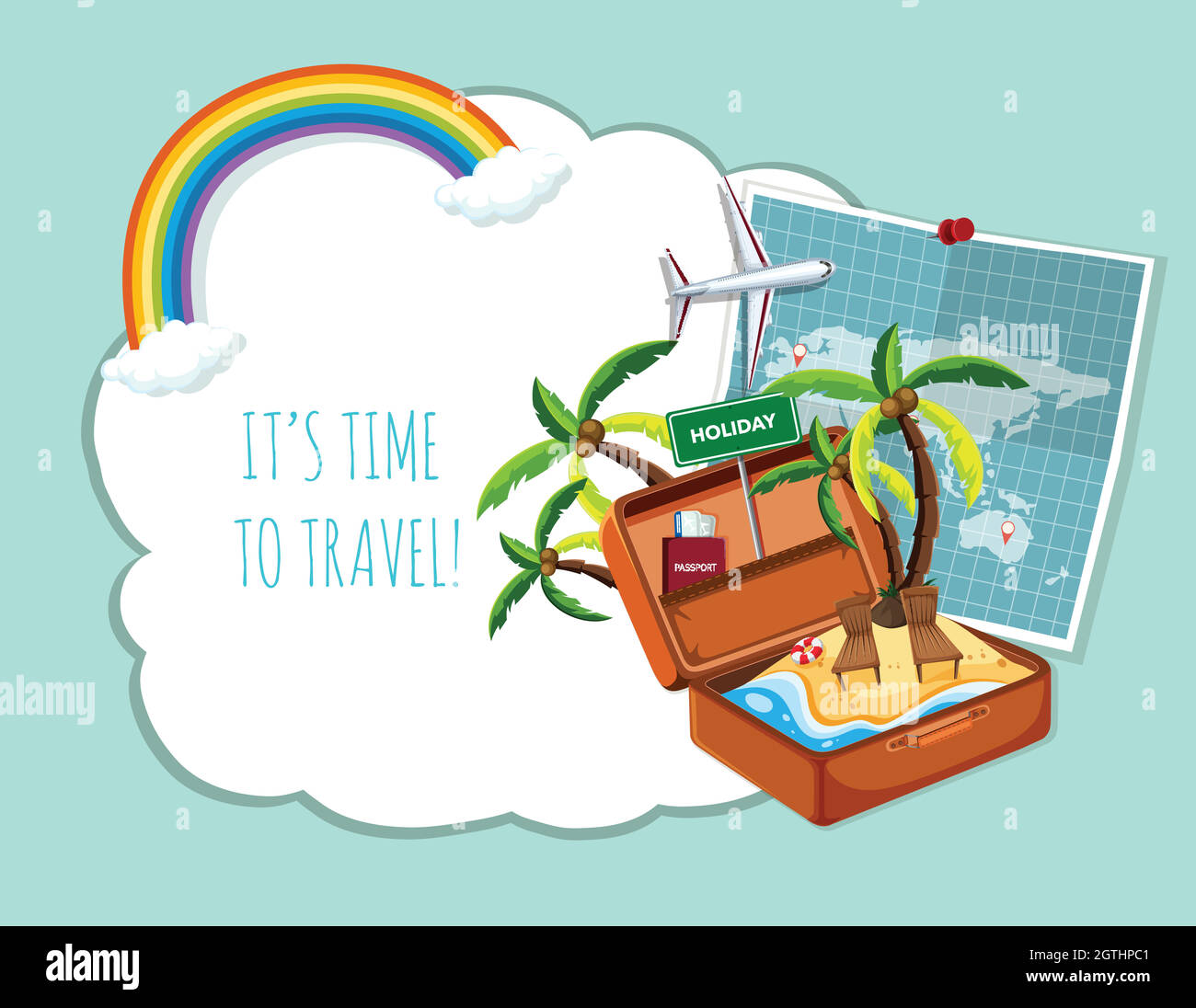 Time template Stock Vector Images Alamy