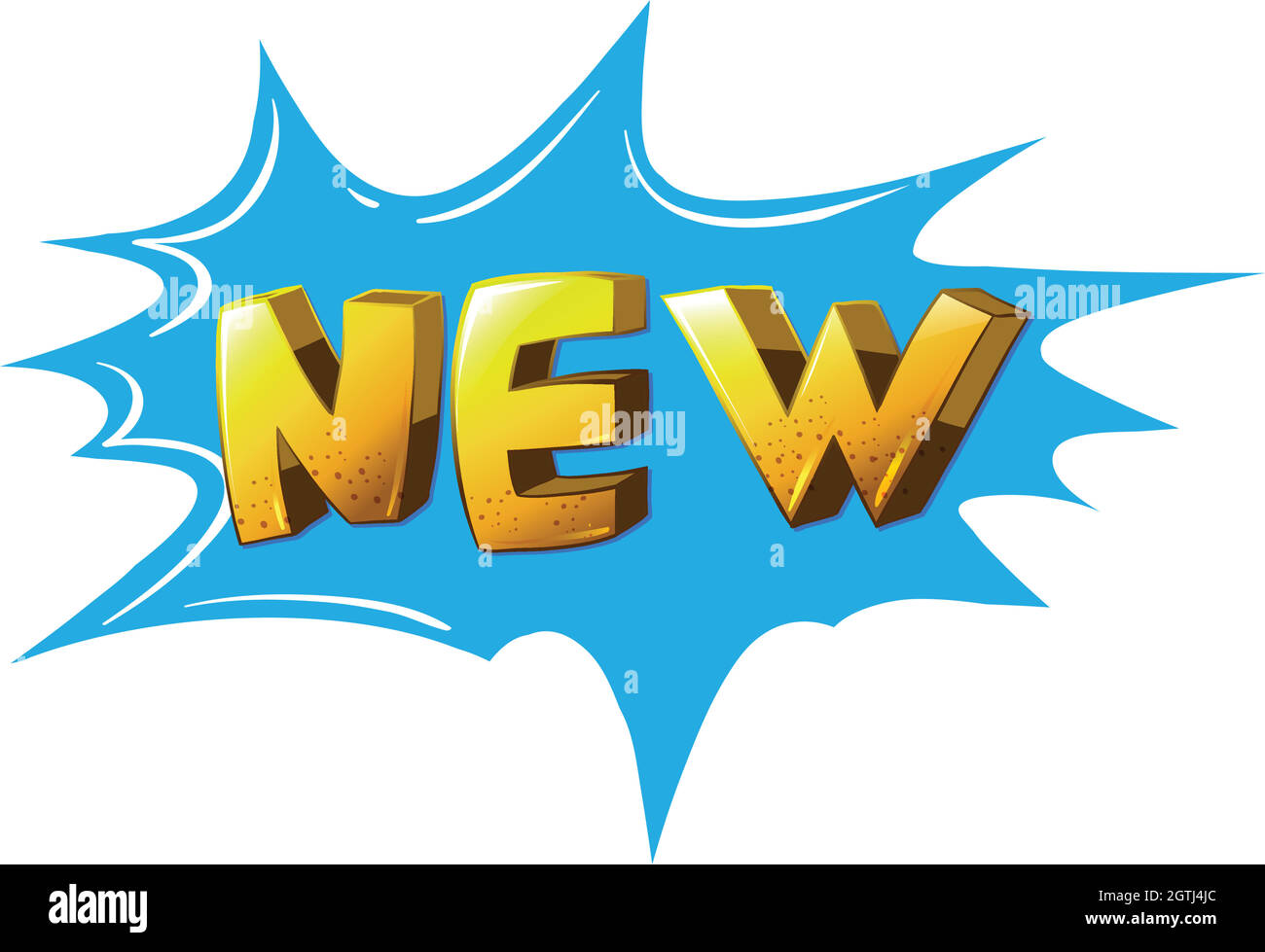 A new template Stock Vector