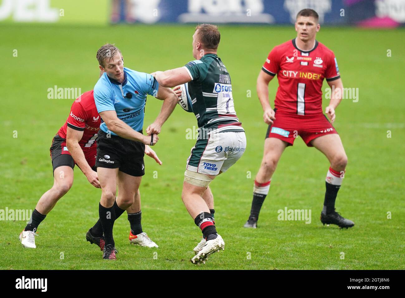 Christophe Ridleyrugby Referee christophe ridley hi-res stock photography and images - Alamy