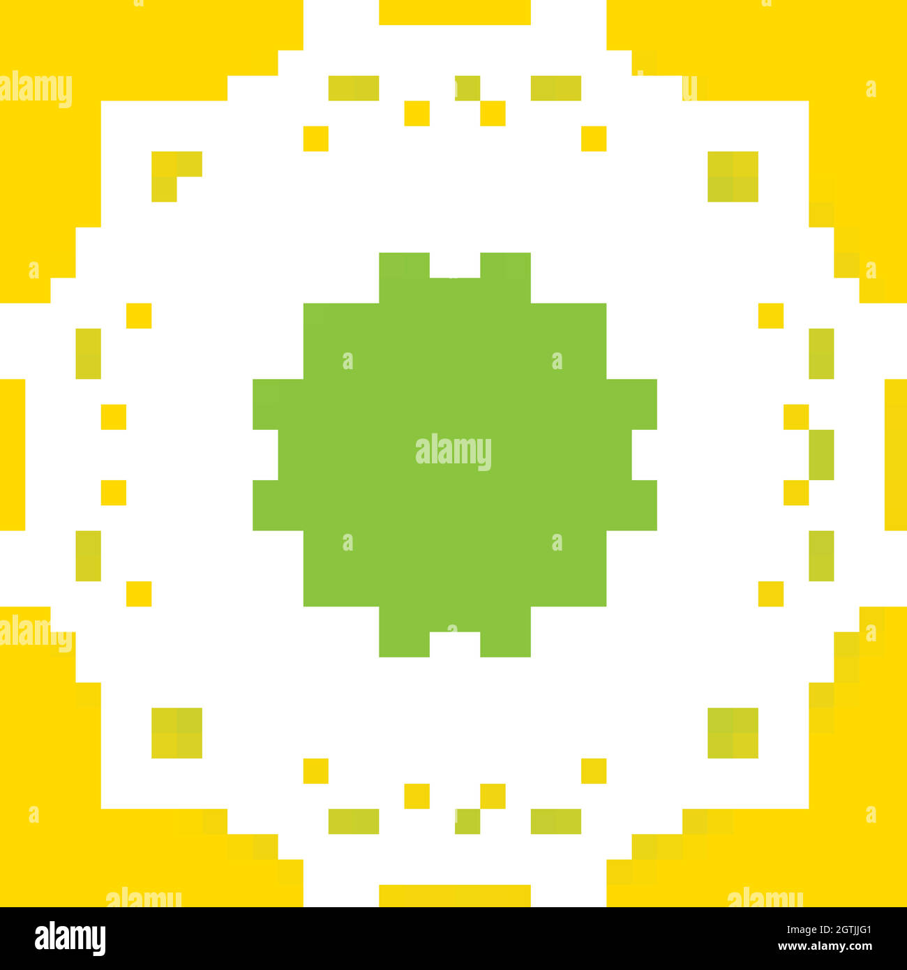 Mandala patterns on yellow background Stock Vector Image & Art - Alamy